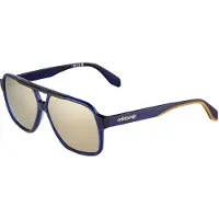 Adidas Originals Lunettes de Soleil - - OR0066 - Acétate - Bleu mat - 59/12/145