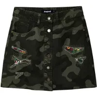Desigual Jupes courtes DUNA femmes - Kaki - EU M
