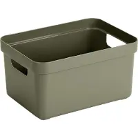 Sunware Sigma home boîte de rangement 5L vert foncé