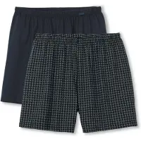 Calida Boxers bleu nuit / blanc