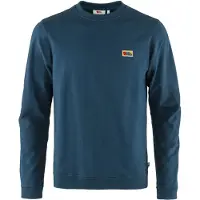 Fjall Raven - Sweat en coton organique - Vardag Sweater M Storm pour Homme en Coton - Taille XXL - Bleu