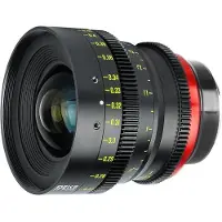 Meike 16mm T2.5 Cinéma Lens Full Frame EF Mount (Canon EF, Plein format), Objectif, Noir