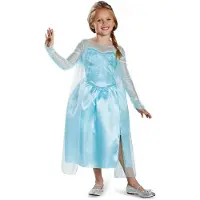 Disney Frozen Déguisement Classique Elsa La Reine Des Neiges Pour Fille Disney