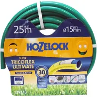 Hozelock Tuyau d’arrosage multi usage Super Tricoflex Ultimate 15mm - 25m - vert