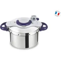 SEB Autocuiseur inox 6l + minuteur - - P4620700 - clipso minut perfect