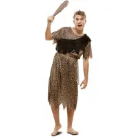 MOM Troglodyte Costume Marron M-L Enfants