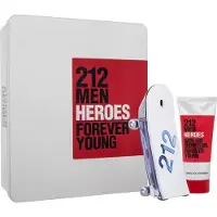 Carolina Herrera 212 Men Heroes coffret cadeau EDT 90ml et gel douche 100ml - 90ml