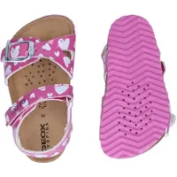 Geox B Sandal Chalki Girl Couleur Rouge