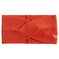 Calvin Klein Femmes, Bandeau, Femmes Essential Knit Headband Autre casquette, Deep Orange, One Size, Orange