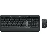 Logitech Wireless Keyboard+Mouse MK540 noir au détail -