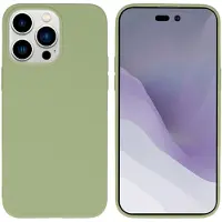 IMoshion Coque Couleur pour Apple iPhone 14 Pro Max - Olive Green