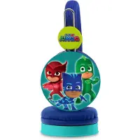 OTL TECHNOLOGIES OTL PJ Masks PJ0729 Casque d'écoute pour enfants de 3 à 7 ans, volume maximal de 85 dB, prise jack 3,5 mm