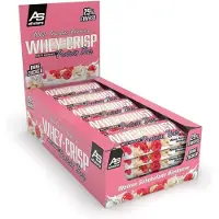 All stars Whey Crisp Protein Barre chocolat blanc framboise 25x50 g Barre