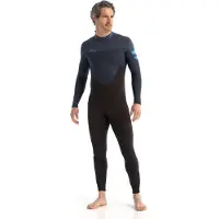 Jobe Perth Full 3/2 Mm Long Sleeve Back Zip Neoprene Suit Noir 3XL Homme