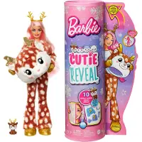 Barbie Cutie Reveal Poupée flocon de neige d'hiver