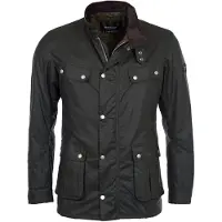 Barbour Veste d’hiver 'DUKE' vert foncé
