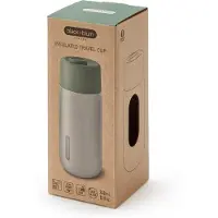 Black+blum Travel Cup 340ml Thermal Mug Vert,Argenté