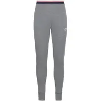Odlo Pantalon Odlo Men BL Bottom Long Active Warm Originals Eco Odlo Steel Grey Melange-XL