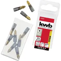 Kwb Embouts TITANE, 25 mm, PZ 2 - 124122