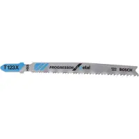 Bosch Lame de scie sauteuse PRO Metal thick and thin T123XF, 100 mm, 3 pcs.