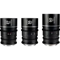 Laowa Ensemble Nanomorph S35 (27,35,50mm) (Argent) (Cine) Canon RF