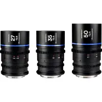 Laowa Ensemble Nanomorph S35 (27,35,50mm) (Bleu) (Cine) Sony E