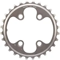 Shimano M8000 24t 64 Bcd Chainring Noir 24t