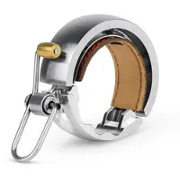 Knog Oi Luxe Large Bike Bell Argenté