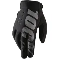 100% Brisker Gloves Noir M