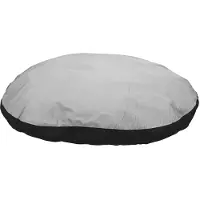 Karlie Oval Doc Bed Cushion Noir,Gris 60 x 50 x 8 cm