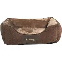 Scruffs & Tramps Lit pour animaux Chester Taille M 60 x 50 cm Marron 1165