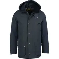 Barbour - Veste chaude et imperméable - Winter Ashby Waterproof Jacket Navy pour Homme - Taille M