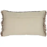 Pomax Coussins THERESA - Marron - 30x50 cm