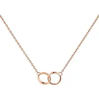 Daniel Wellington Elan Unity Collier en or rose, (Acier inoxydable, 45 cm)