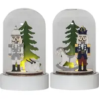 Star Trading , Casse-noix décoratif, multicolore, IP20, lot de 2, LED, 0,03 W