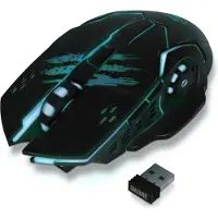 Qware Souris Gaming Sans Fil Phoenix Rgb Noir (gmm-6800)