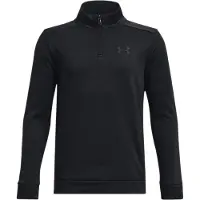 Under Armour Armour Fleece Half Zip Sweatshirt Noir 10-12 Years Garçons
