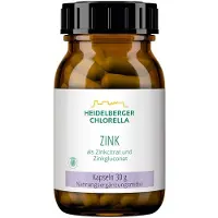 Heidelberger Chlorella GmbH Chlorella Zinc en gélules, 60 gélules