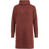 Vila Cilia 14074330 High Neck Sweater Marron XS Femme