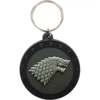 Noble Collection Porte Clé Game Of Thrones - Stark Gomme 5cm