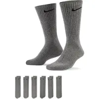 Nike Everyday Cushion Band Crew Socks 6 Pairs Gris EU 38-42 Homme