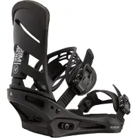 Burton - Fixations de snowboard all mountain - Mission Black - Taille L - Noir