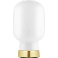 Normann Copenhagen Lampe de table Amp blanche/laiton