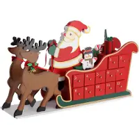 Spiel Werk Calendrier de l'avent traîneau du Père Noël à remplir