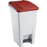 Rossignol Poubelle Pédale 60l Hygiène Sans Contact -