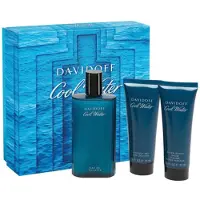 Davidoff Coffret cadeau Cool Water Man United eau de toilette 125 ml Baume après-rasage 75 ml Cool Water et Cool Water Gel hydratant