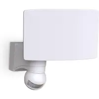 B.K.Licht Applique murale extérieur LED avec détecteur de mouvements 20W éclairage façade maison IP44 blanche