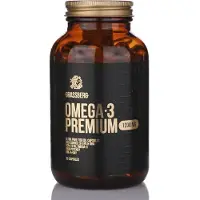 Grassberg Omega-3 Premium 1200 mg 90 gélules / Acides gras oméga 3 / Concentré d'huile de poisson de qualité pharmaceutique contenant jusqu'à 60% d'acides gras oméga 3