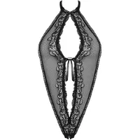 Obsessive - body string col licou - dentelle noire - L/XL