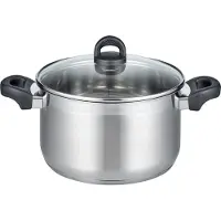 Elo Marmite à viande Turmalin 24cm ES, Poêle + casserole, Argent